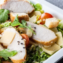 Caesar salad with chicken (1kg) - 1