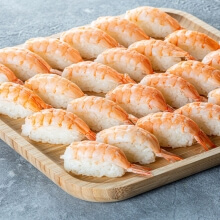 Sushi nigiri with prawn / 24 pcs - 1