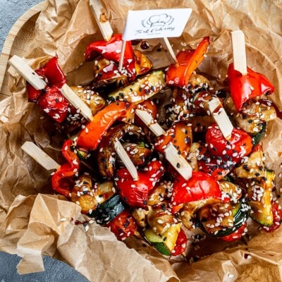 Köögivilja vardad teriyaki kastmes (400 g/10 tk)